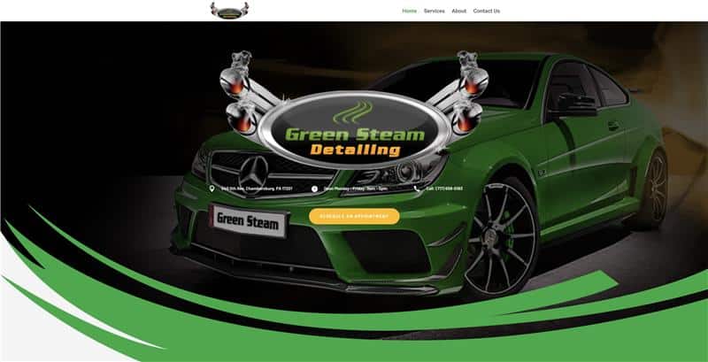 Introducing the New Website for Green Steam Detailing